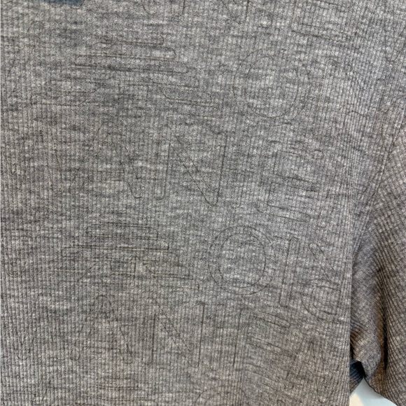 Emporio Armani Heather Gray Tee Medium - Picture 4 of 5